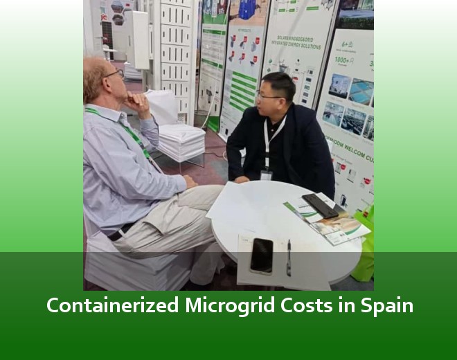 Containerized Microgrid Costs in Spain